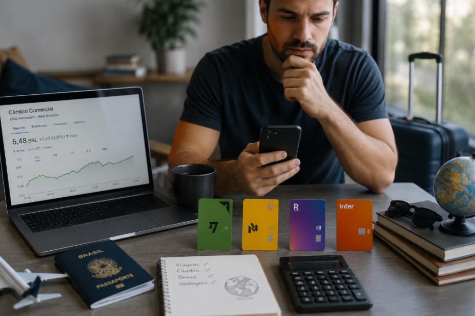 Wise, Nomad, Revolut ou Inter qual escolher em 2026