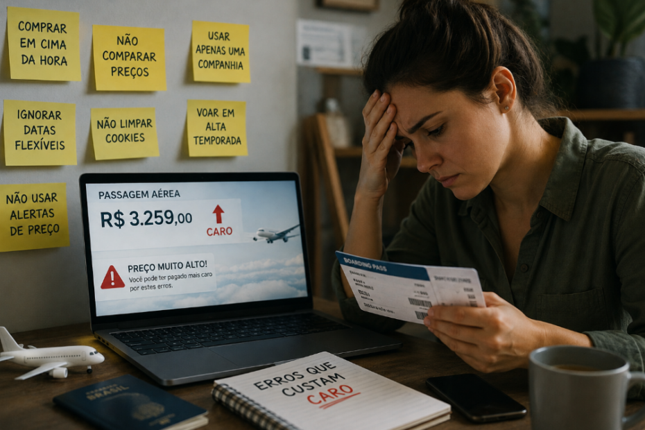 7 erros que fazem você pagar mais caro na passagem aérea